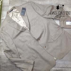 Ralph Lauren Leland 2 Button Sport Coat Blazer Size 48 Long